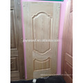 wood Veneer Moulded Door Skin with natural Ash Wood Veneered